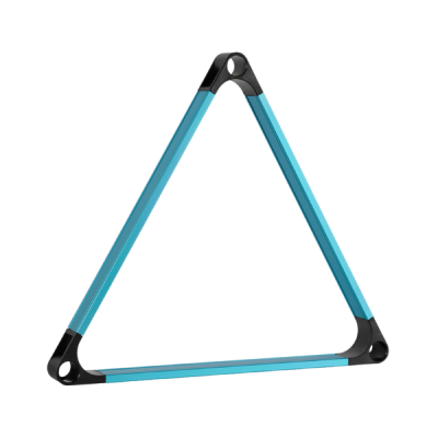 Billard Dreieck Pool Rackstar Aluminium blau 57,2mm